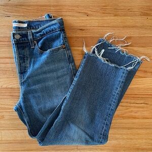 Levi’s Wedgie Straight Classic Denim 25
